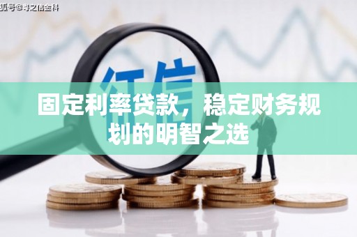 金山固定利率贷款，稳定财务规划的明智之选