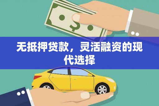 金山无抵押贷款，灵活融资的现代选择