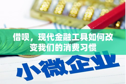 金山借呗，现代金融工具如何改变我们的消费习惯