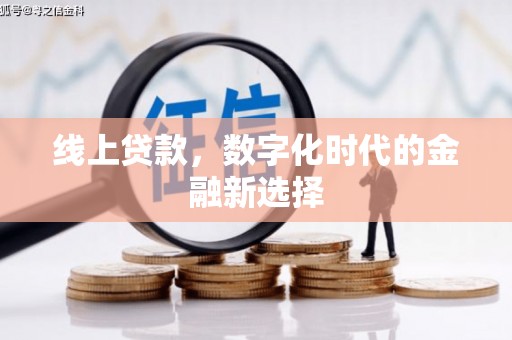 金山线上贷款，数字化时代的金融新选择