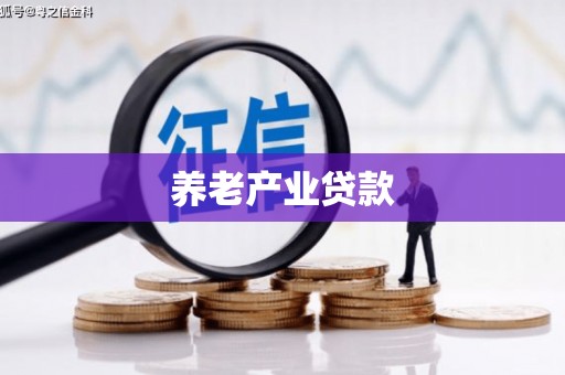 金山养老产业贷款