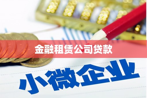 金山金融租赁公司贷款