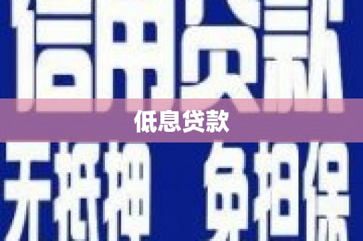 金山低息贷款