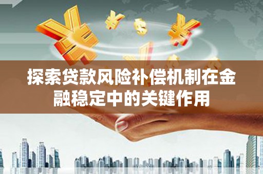 金山探索贷款风险补偿机制在金融稳定中的关键作用