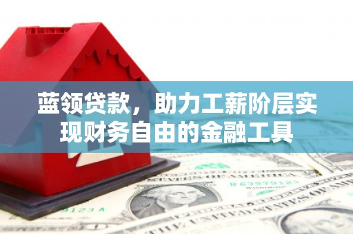 金山蓝领贷款，助力工薪阶层实现财务自由的金融工具
