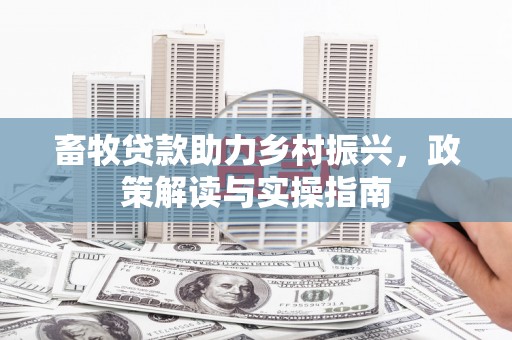 金山畜牧贷款助力乡村振兴，政策解读与实操指南