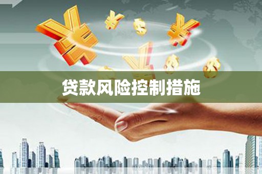金山贷款风险控制措施