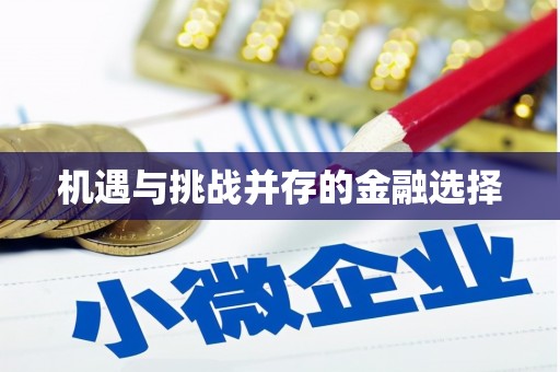 金山机遇与挑战并存的金融选择